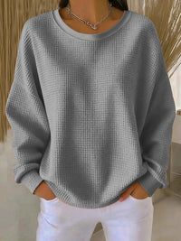 Xanthea - Softtouch-Langarmshirt – Grau