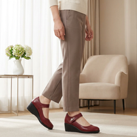 Sanna | Stilvolle Schuhe mit mittelhohem Absatz – Rot