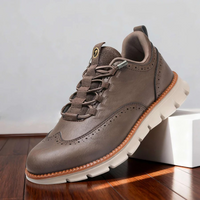 Bruno Brogue Sneakers – Braun