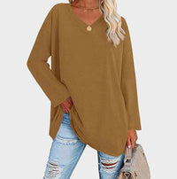 | Stylischer Langarmpullover für Ein Elegantes Alltagsoutfit – Dunkelgelb