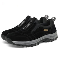 Niklas | Atmungsaktive Slip-On-Schuhe – Schwarz