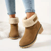 Leon | Klassische Damen-Winterstiefel – Braun