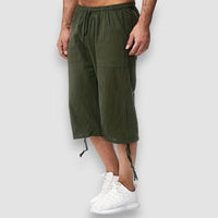 Milo | Cropped Shorts – Grün