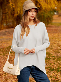 Maya - Strickpullover – Weiß