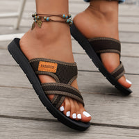 Veda | Offene Sandalen für Damen – Kaffee
