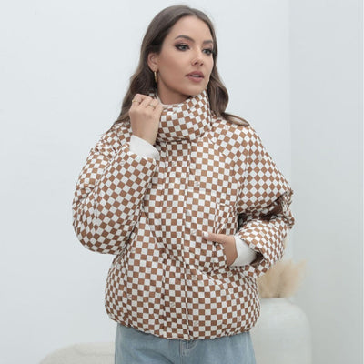 Dobile | Damen-Winterjacke aus Baumwoll-Daunen, warm und bequem