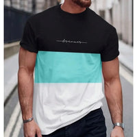 Nohal | Winddichte Herren-T-Shirts – Schwarz blau