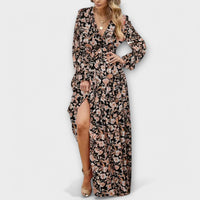 Clara | Schickes Elegantes Kleid Damen – Braun
