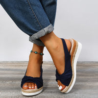 Comfyfoot - Bequeme Sandalen mit Zehenschutz – Blau