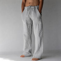 Bruce - Bequeme Männerhose im lockeren Design – Grau
