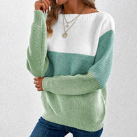 Amelia - Eleganter Damenpullover – Grün