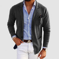 Olivier - Leichter, taillierter Jacket – Dunkelgrau