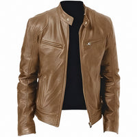 Crawford - Klassische, eng anliegende Herrenjacke – Khaki