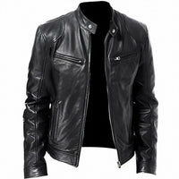Crawford - Klassische, eng anliegende Herrenjacke – Schwarz