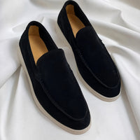 Jad - Komfortable Loafer für Herren – Schwarz