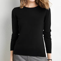 Livana - Bequemer Freizeit-Sweater – Schwarz