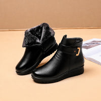 Avril - Schicke orthopädische Stiefel – Schwarz
