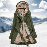 Hedda - Stilvoller Winterparka für Damen – Grün