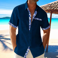 Anthony - Bequemes und elegantes Herrenhemd – Marine