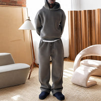 Marco - Herren-Hoodie-Set mit maximalem Komfort – Dunkelgrau