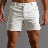 Andrie - Schicke Chino-Shorts für Herren – Weiß