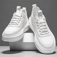 Tommy - Elegante und bequeme weiße Turnschuhe – Weiß