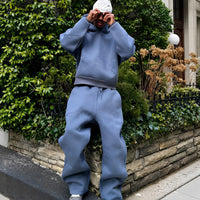 Marco - Herren-Hoodie-Set mit maximalem Komfort – Blau