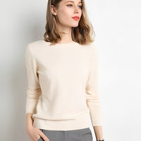 Livana - Bequemer Freizeit-Sweater – Beige