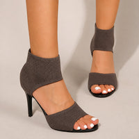 Emilia - Modische und bequeme Absatzschuhe – Braun