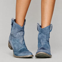 Jasmine - Modische und legere Boots – Blau