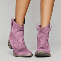 Jasmine - Modische und legere Boots – Rosa