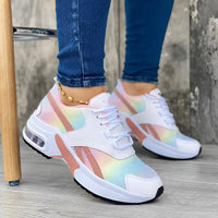 Nik - Stilvolle und atmungsaktive Sportsneaker – Regenbogen