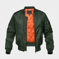 Ted - Trendige Bomberjacke – Grün