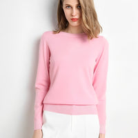 Livana - Bequemer Freizeit-Sweater – Rosa