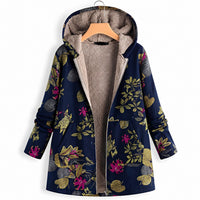 Jaslene - Ein warmer, klassischer Damenparka – Dunkelblau