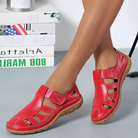 Marshana - Komfortable Damensandalen – Rot