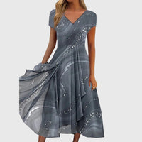 Osyla - Weiches Midikleid – Grau