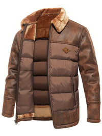 Christian | Winter-Fleecejacke – Kaffee
