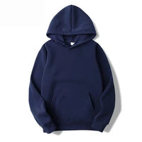 Damen Kapuzenpullover mit Kängurutasche | Lange Ärmel – Dunkelblau