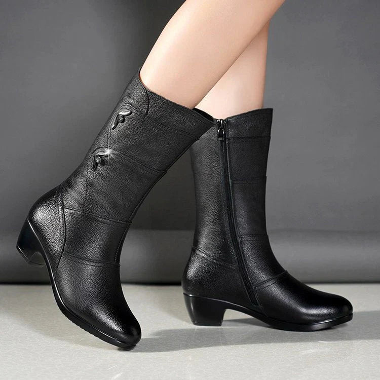 Paulina - Orthopädische Lederstiefel