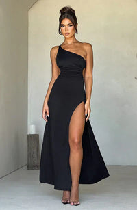 Alecia | Maxikleid – Schwarz