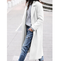 Alma | Klassischer Trenchcoat mit Knopfleiste – Weiß