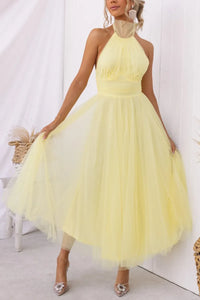 Christina - Kleid (50% Rabatt) – Gelb