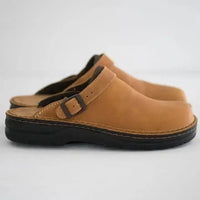 Ansgar | Herren Mules Pantoletten mit Komfortsohle – Beige