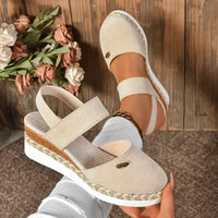 Andrea™ | Orthopädische Sandalen mit Plateausohle – Beige