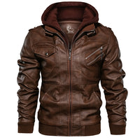Stefan® | Lederjacke Salvador – SATTELBRAUN