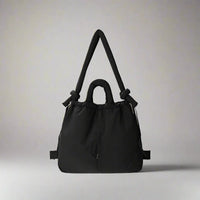 Astoria | Damen Gesteppte Puffer Handtasche – Schwarz