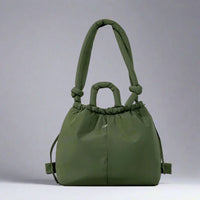 Astoria | Damen Gesteppte Puffer Handtasche – HellGrün