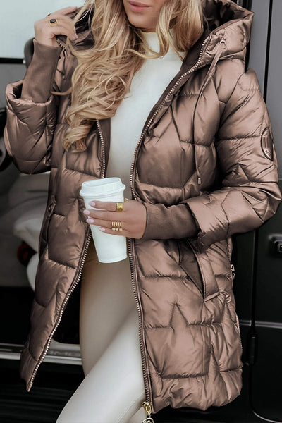 Amela | Warme Herbstjacke aus Baumwollmix
