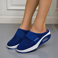 Atmungsaktive Sommersandalen für Damen | Bequem – Blau